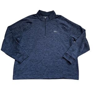 Greg Norman Collection Navy Quarter-Zip Sweatshirt